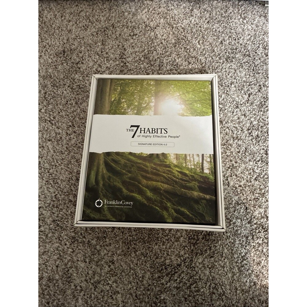 New Franklin Covey 7 Habits of Highly Effective People Edition Planner